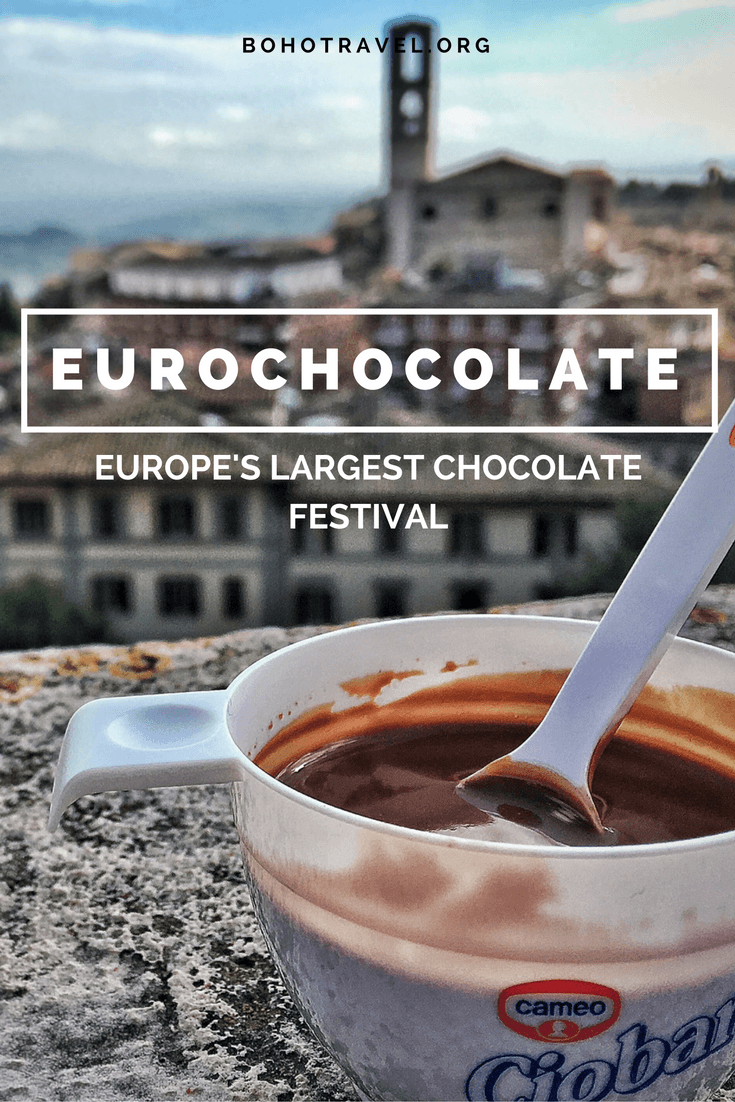 Eurochocolate Europe's Largest Chocolate Festival The Boho Traveller