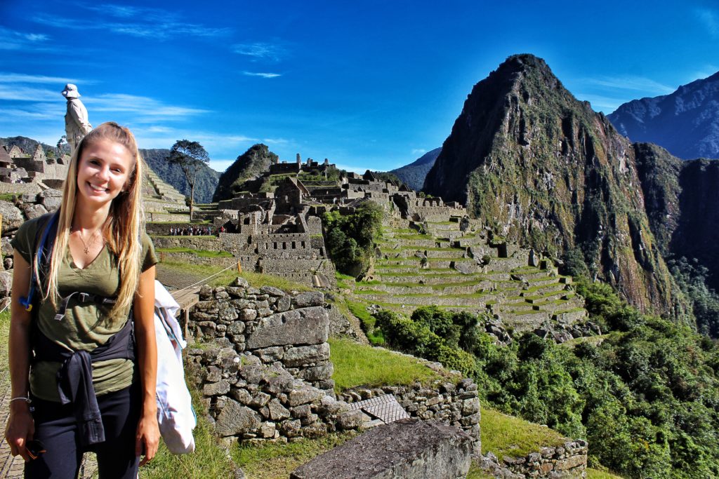 travel research machu picchu beatiful clear day