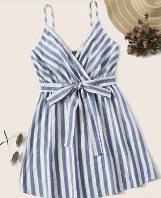 striped belted sun dress for what to pack for the florida keys