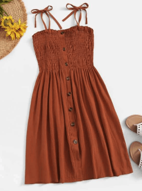 tie strap sundress to pack for the keys