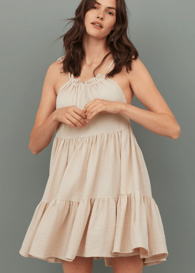 tiered dress to pack for the keys