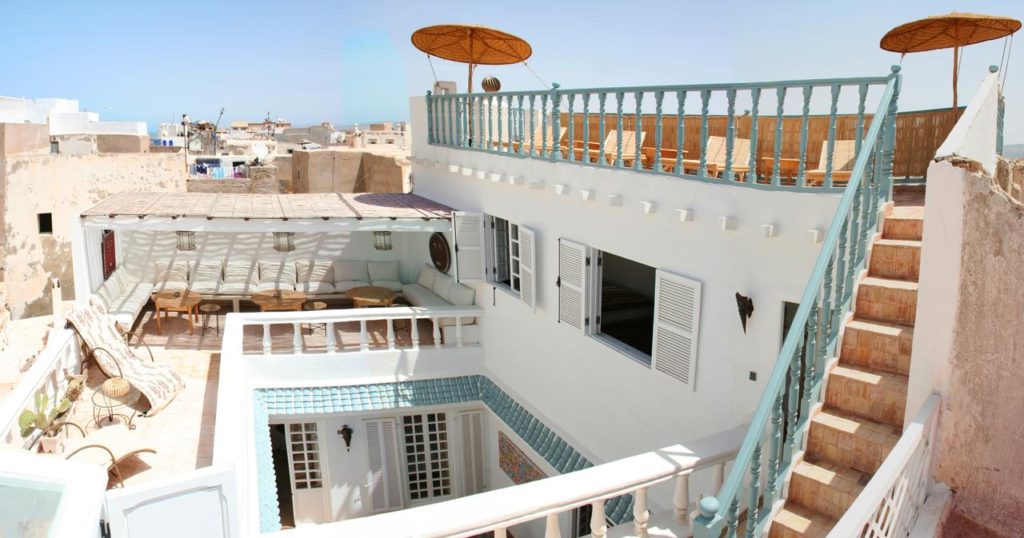 beautiful riad in the center of essaouira morocco