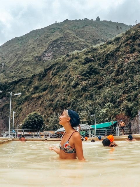 Things to do in Banos Ecuador | What to do in Banos Equador - This blog tells you about the Pailon Del Diablo, the Swing at the End of the world, ATV rides to Ecuador's volcanoes and exploring the Amazon Rainforest. This guide on the best things in Banos Ecuador will give you everything you need to know about this town and its famous hot springs! Click on the photo to learn more! #ecuador #banos #traveltips #southamerica | Ecuador travel tips |where to go in Ecuador | best things in Ecuador