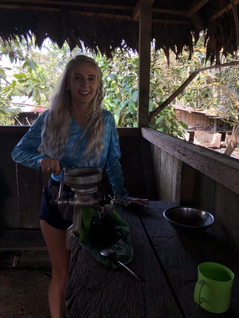THE AMAZON RAINFOREST- This blog post will let you know what to expect and everything else you need to know for an Amazon Jungle excursion. #Ecuador is one of the best places to experience the #amazonrainforest. In #Banos, the rainforest is a short distance and makes it the perfect departure point! Overnight rainforest tours from Banos - Staying in the #amazon #rainforest in Ecuador. Ecuador travel tips | amazon travel tips | what to do in Ecuador | things to do in Banos | Banos day trips