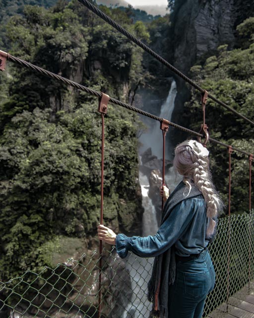 Things to do in Banos Ecuador | What to do in Banos Equador - This blog tells you about the Pailon Del Diablo, the Swing at the End of the world, ATV rides to Ecuador's volcanoes and exploring the Amazon Rainforest. This guide on the best things in Banos Ecuador will give you everything you need to know about this town and its famous hot springs! Click on the photo to learn more! #ecuador #banos #traveltips #southamerica | Ecuador travel tips |where to go in Ecuador | best things in Ecuador