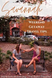 GIRLS GUIDE TO SAVANNAH GEORGIE - The ultimate guide to a Savannah Georgia weekend trip!  This blog includes all of the need to know information about traveling for a weekend in Savannah!  It has all the best things to do in Savannah Georgia, where to eat in Savanah Georgia, and where to stay in Savannah!  Savannah GA is the best getaway for a girl's weekend! #savannah #georgia #USA #traveltips #travelblogger what to wear in Savannah | Savannah travel tips | what to do in Savannah