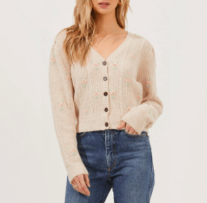 preppy cardigans