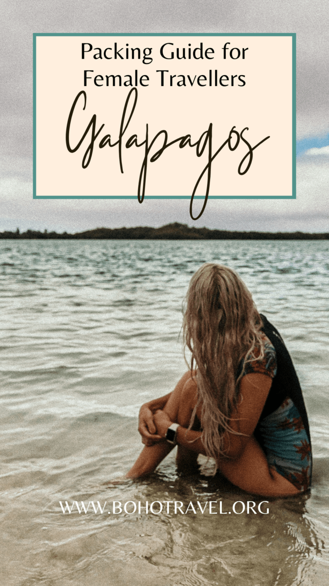 2 How to Pack for the Galapagos Islands - a female traveller's guide to packing for a trip to the Galapagos Islands!
