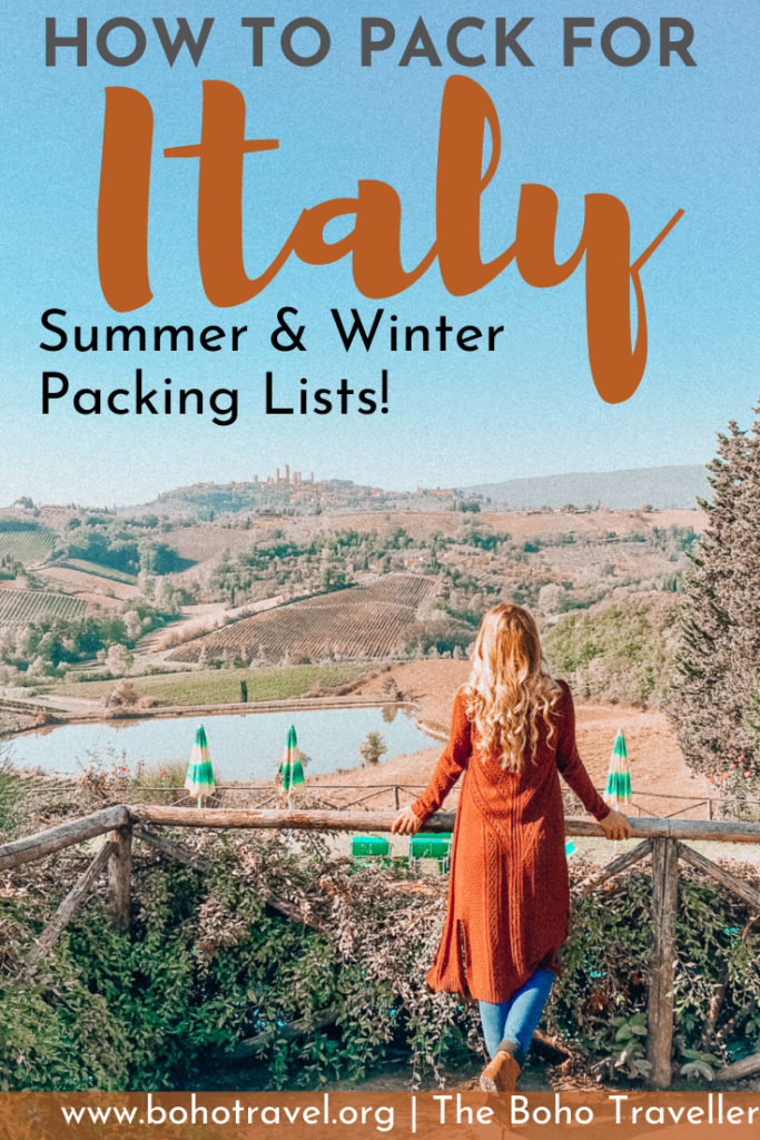 What to wear in Italy - Italy is the fashion capital of the world and it may leave you wondering what to pack for Italy. I have the perfect Italy packing list with a free downloadable packing list #italy #fashiontips #italyvacation #italytraveltips