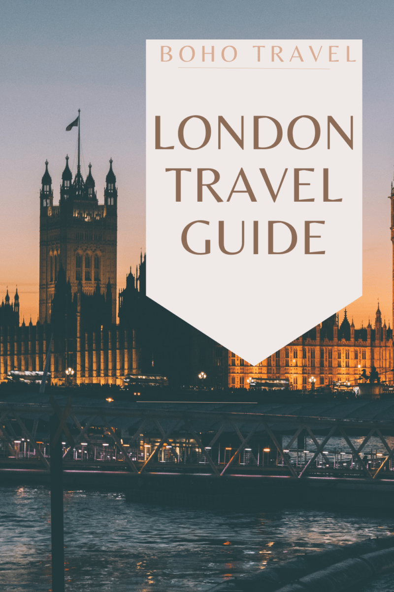 Complete London travel guide with sample 3 day london itineary