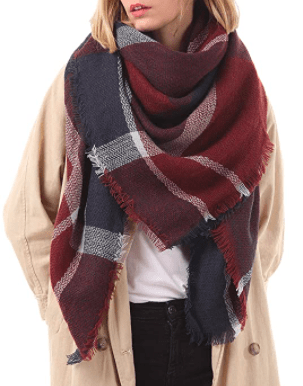 tartan scarf fall fashion finds