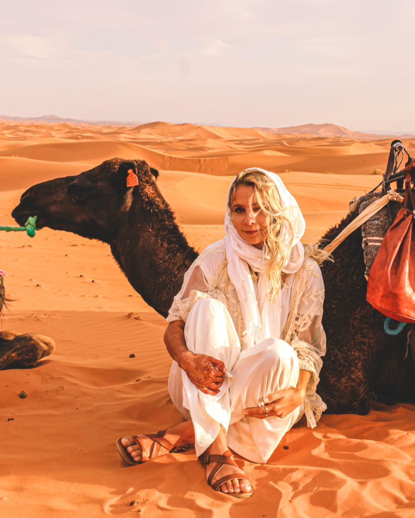 sahara desert camel ride