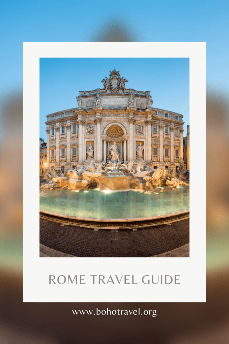 ROME TRAVEL GUIDE: What to do in Rome while you are traveling in Italy! There is so much to see and do in Rome, but how to decide? This rome travel guide gives you the best places to eat in rome, the best places for gelato in rome, and the best activities in Rome!