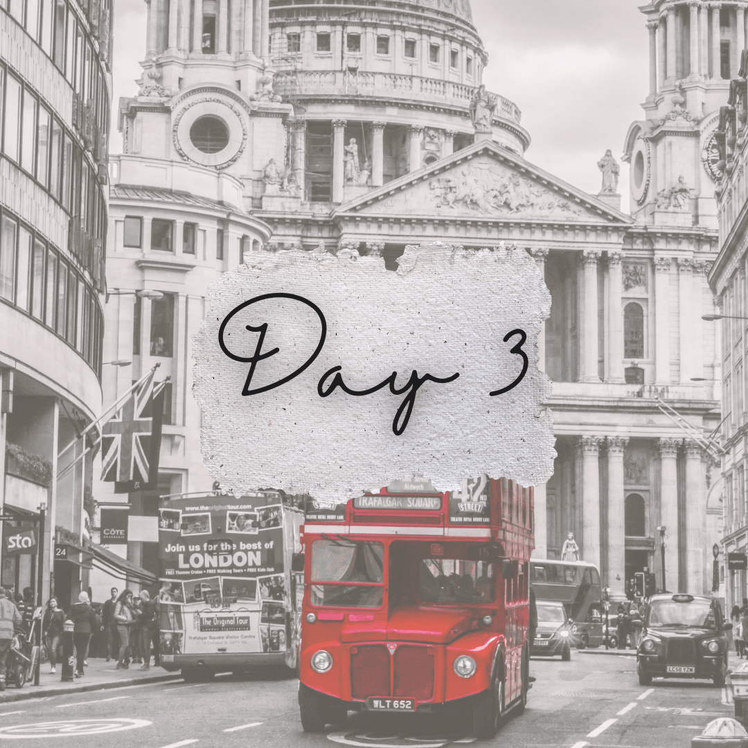 7 day three london travel guide and itineary