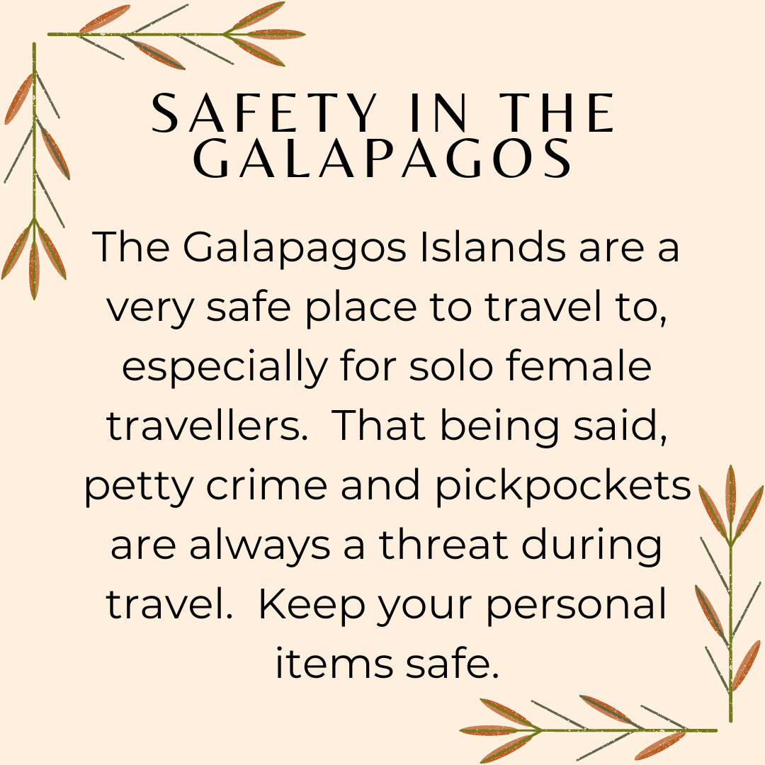 SAFETY IN THE GALAPAGOS The Boho Traveller LLC safety-in-the-galapagos-the-boho-traveller-llc